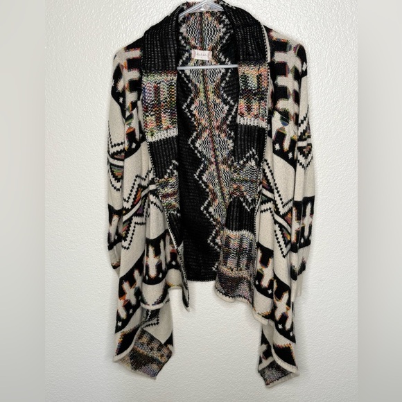 Altar'd State Aztec Knit Boho Cardigan Small - Picture 1 of 3